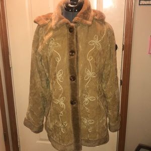 Gorgeous Faux suede coat